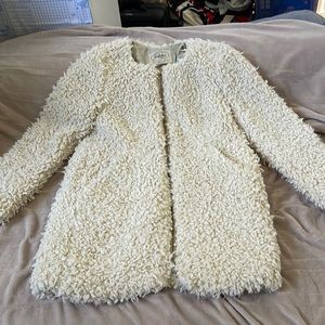 Zara Trafaluc collection winter Teddy coat women L